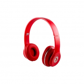 More about Sunix On-Ear Kopfhörer Ohrhörer Kabelgebunden Klang 3,5mm Aux-Eingang komaptibel mit Smartphones Android & iOS in Rot