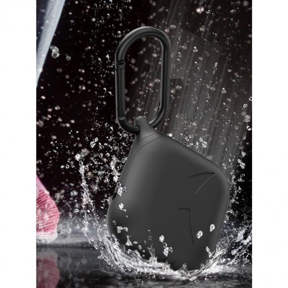 AcserGery %ReadyStock% Silikon-Anti-Drop-Schutzhülle für Airpods 3 Reine Farbe Wasserdichte Kopfhörerhülle Bloom