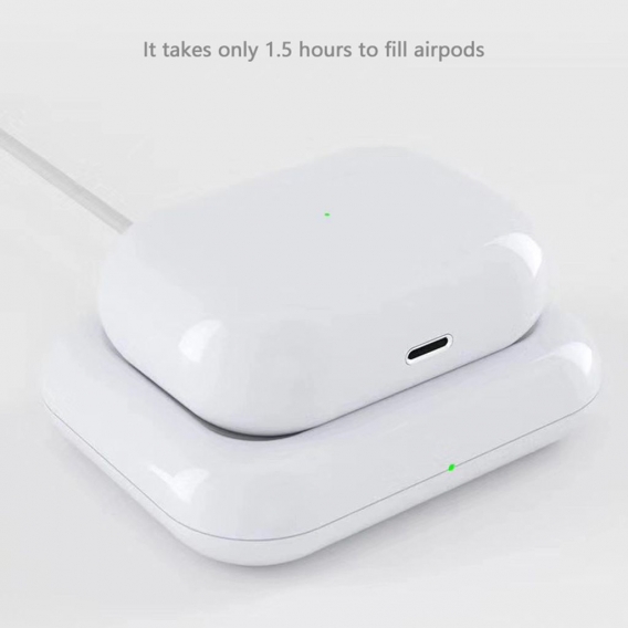 Cyoo - Wireless Lade Pad - Apple Airpods 1,2 und Airpods Pro - Weiss