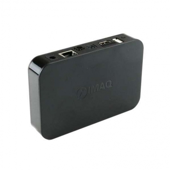 IMAQ 820 Full HD 1080p HEVC H.265 USB HDMI LAN TV IP Mediaplayer Schwarz