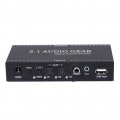NK-A6L 5.1 Audio Gear Digital Sound Decoder Audio Converter 3,5-mm-Audioausgang Unterstuetzung fuer Dolby Digital AC-3 DTS EU-St