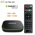 2021 R69 TV-Box Android 7.1 Allwinner H3 Quad-Core 1G 8G 2,4 GHz WiFi 1080P HD Home Smart Media Player Set-Top-Box