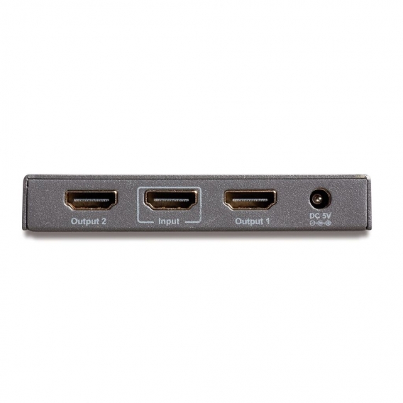HDMI Splitter 4K60 - Marmitek Split 612 UHD 2.0 - 1 Ein / 2 Aus - Ultra HD - HDMI Verteiler - 3840 x 2160 - 60 Hz - HDR - Chroma