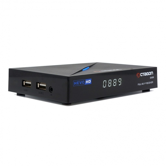 Octagon SX889 Full HD IP H.265 LAN HDMI Linux TV IP Mediaplayer mit 150Mbit/s WLAN Stick