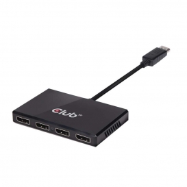 More about Club 3D Multi Stream Transport (MST) Hub DisplayPort 1.2 Quad Monitor USB Powered Club 3D