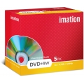 Imation Dvd+rw 4.7GB 5er Pack DVD+RW, 4,7 GB, 120 min