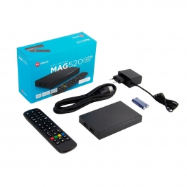 More about MAG 520 W3 IPTV Receiver Internet LAN und WLAN 4K UHD Linux Set IP HEVC H.265 TV IP Box
