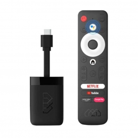 More about Homatics Dongle Q Android TV Mediaplayer Stick (4K HDR, 5GHz WiFi, Bluetooth, Sprachfernbedienung)
