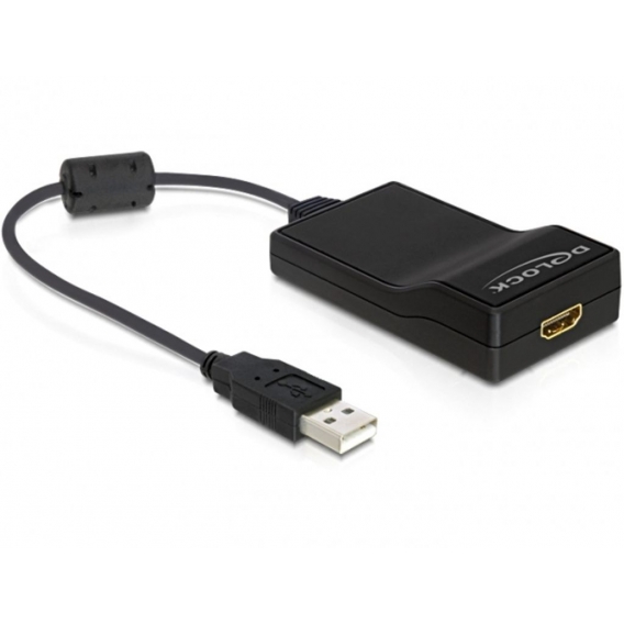 Adapter USB 2.0 zu HDMI mit Audio , Delock® [61865]