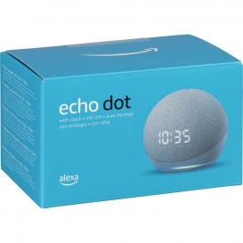 More about Amazon Echo Dot 4 blaugrau Assistant Speaker mit Uhr