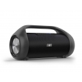 Caliber HPG540BT - BOLD - Bluetooth-Lautsprecher mit Extra-Bass AUX USB RGB LED Akku - Schwarz