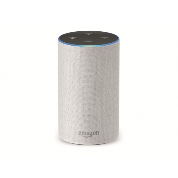 Amazon Echo (2.Gen) Lautsprecher mit Alexa Sandstone Fabric