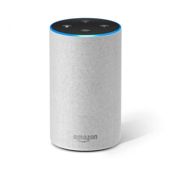 Amazon Echo (2.Gen) Lautsprecher mit Alexa Sandstone Fabric