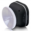Lenco BAR-013BK - Wasserdichtes FM-Bad- und Küchenradio mit Bluetooth und Timer - Schwarz