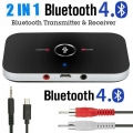 2-in-1-Bluetooth-Sender und -Empfänger Drahtloser A2DP-Bluetooth-Audioadapter Tragbarer Audio-Player Aux 3,5 mm