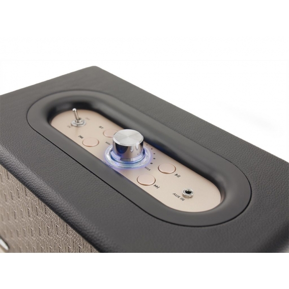 Caliber HFG311BT - Bluetooth-Lautsprecher mit USB und Akku - Retro Braun