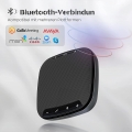 LincPlus C1 Bluetooth Lautsprecher mit Mikrofon Rauschunterdrückung Tragbarer Konferenzlautsprecher Kompatibel für Home Office U