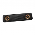 Desktop-USB-Kabelgebundener Lautsprecher, 3,5-mm-Soundbar-Subwoofer, für Tablets Musik-Player Stereo-Surround-Sound Reicher Bass