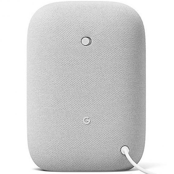 Google Nest Audio Smart Speaker Kreide 2er Set (WLAN-Lautsprecher, Sprachsteuerung, Android, iOS)