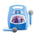 eKids Frozen 2 MP3 Karaoke With Light Show - Spielzeug-Karaoke-Set - Blau - Junge/Mädchen - Frozen 2 eKids