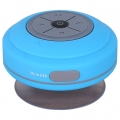 Bluetooth Dusch Lautsprecher Wasserfester Wireless Speaker mit FM Radio Tragbarer Wireless Duschradio Super Bass Eingebautes Mik