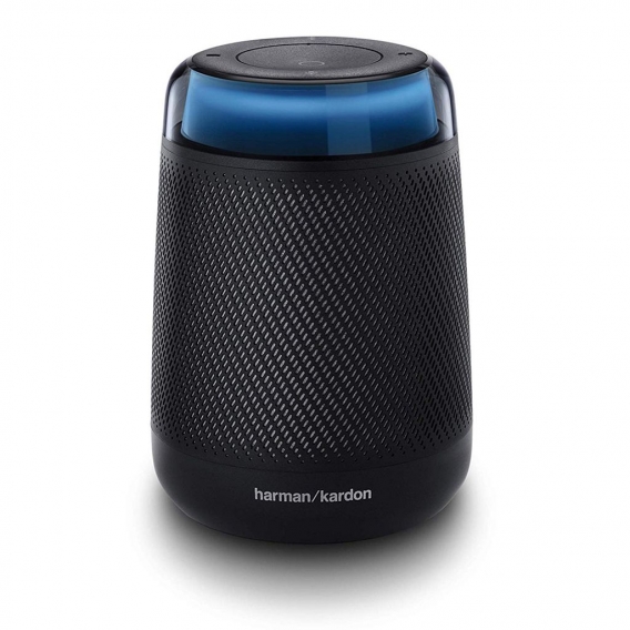 Harman Kardon Allure Portable - Sprachgesteuerte Bluetooth-Box mit Alexa-Integration - Tragbarer Lautsprecher mit modernen Licht