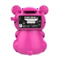 iDance Funky Bear Party-Lautsprecher - Karaoke-Set für Kinder - mit Mikrofon und Disco-licht
