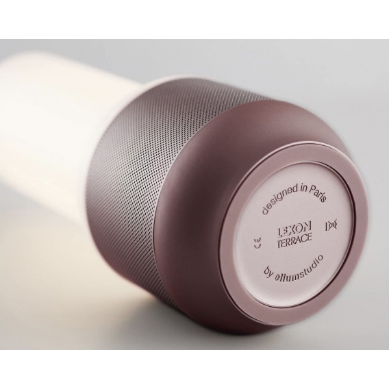 Lexon TERRACE, Bluetooth-Speaker, Leuchte und Powerbank, verschiedene Farben Farbe: Brown