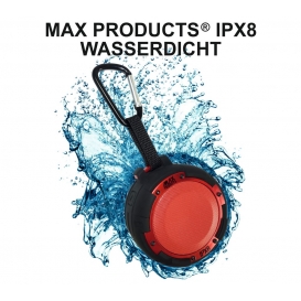 More about MAX PRODUCTS® IPX8 wasserdichter 5W Bluetooth Outdoor Lautsprecher für Smartphone