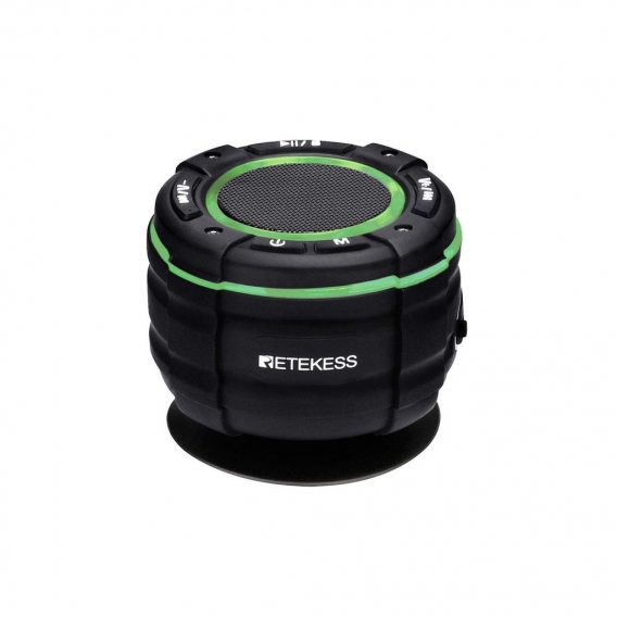 Retekess TR622 Bluetooth Dusche Radio, IP67 Wasserdicht Radio, Staubdichter kabelloser Bluetooth 5.0 Lautsprecher Tragbares mit 