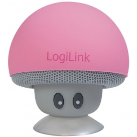 More about LogiLink Bluetooth Mini-Lautsprecher "Mushroom" pink