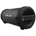 AKAI Bluetooth-Lautsprecher mit großem 3“ Bass-Treiber Indoor/Outdoor SD Karte USB 3,5mm AUX, FM-Radio Tragbare Box für Draußen,