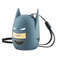 eKids Batman Mini Bluetooth Lautsprecher  - Kraftvoller Speaker mit Schlaufe für Rucksäcke und Taschen
