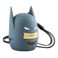 eKids Batman Mini Bluetooth Lautsprecher  - Kraftvoller Speaker mit Schlaufe für Rucksäcke und Taschen