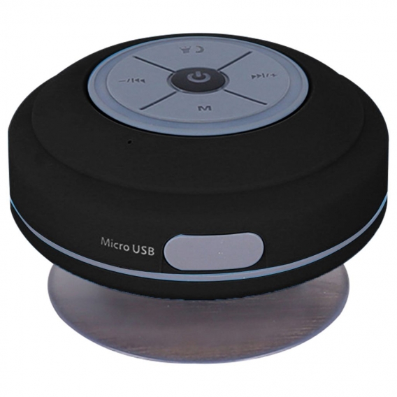 Wireless Bluetooth Lautsprecher, Wasserdichtes Duschradio mit Freisprecheinrichtung und Eingebautem Mikrofon, Kompatibel mit All