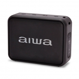 More about Aiwa BS-200BK schwarz tragbarer Bluetooth Lautsprecher TWS (True Wireless Stereo) FM Radio IPX6 wasserdicht 2000mAh HyperBass Bo