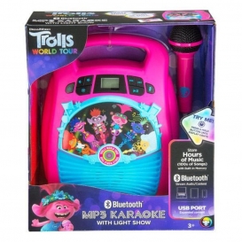 More about Karaoke mit Mikrofon, MP3, Bluetooth + Beleuchtungseffekte Trolls 2 TR-553