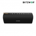 BlitzWolf® BW-WA2 20W Drahtloser Bluetooth Lautsprecher Dual Passive Membran TWS NFC Bass Stereo Soundbar mit Mikrofon - Schwarz