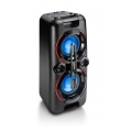 Karcher Bluetooth Party Soundanlage PS 4460 (mit LED Lichtshow, Bass Boost Funktion, Kompaktanlage mit UKW inkl. Mikrofon)