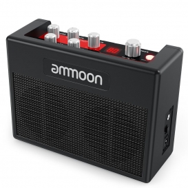 More about ammoon POCKAMP Tragbarer Gitarrenverstärker Verstärker 5 Watt Eingebaute Multi-Effekte 80 Drum-Rhythmen Unterstützt Tuner Tap Te