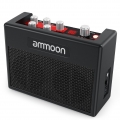 ammoon POCKAMP Tragbarer Gitarrenverstärker Verstärker 5 Watt Eingebaute Multi-Effekte 80 Drum-Rhythmen Unterstützt Tuner Tap Te