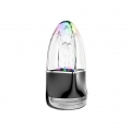 Dudao Tragbarer 5.0 Bluetooth Speaker Lautsprecher Springbrunnen mit RGB-LED-Beleuchtung 1000mAh Schwarz