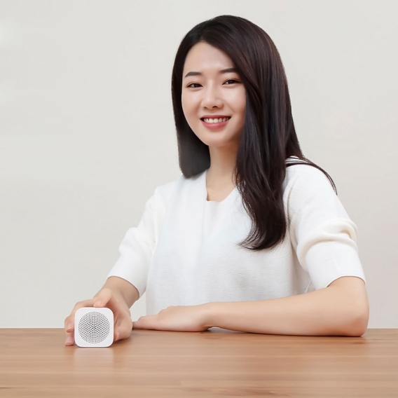 Xiaomi Xiaoai Tragbarer Lautsprecher BT5.0 Drahtloser Lautsprecher Vertikales Design 6H Akkulaufzeit Wiederaufladbarer Typ-C-Lad