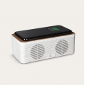 Bluetooth-Lautsprecher mit kabellosem Qi-Ladegerät KSIX Eco-Friendly 1200 mAh 5W