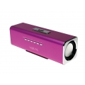 LogiLink Discolady Soundbox mit MP3 Player und FM Radio pink (SP0038P)
