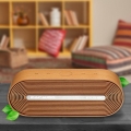 Mac Audio Elite 4000, Mobiler, vollaktiver Bluetooth-Lautsprecher, Holz, naturfarben