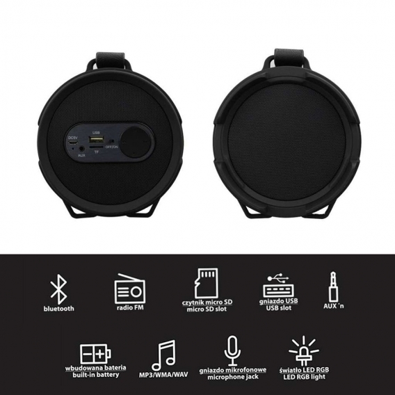 Bluetooth Lautsprecher Tragbarer Musik box Stereo Wireless Subwoofer  AUX,PC,MID
