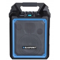 Blaupunkt MB06, 500 W, Verkabelt & Kabellos, A2DP, Tragbarer Stereo-Lautsprecher, Schwarz, Blau, Stand