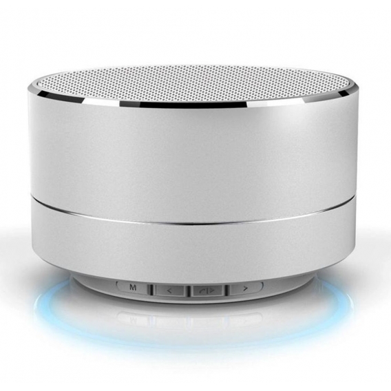 JuBaTec Bluetooth Speaker, Farbe:silber