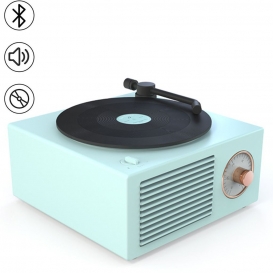 More about Plattenspieler,  Vintage Plattenspieler mit 3-Gang Bluetooth Vinyl Player LP Plattenspieler eingebautem Stereolautsprecher, AM /